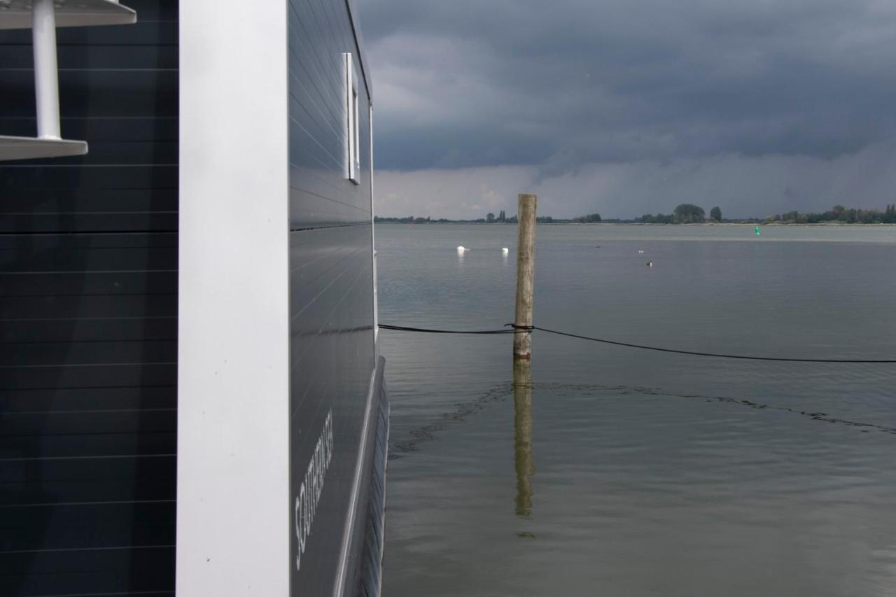 Houseboat Uitzicht Over Veluwemeer, Natuurlokatie, Prachtige Vergezichten Biddinghuizen Eksteriør bilde