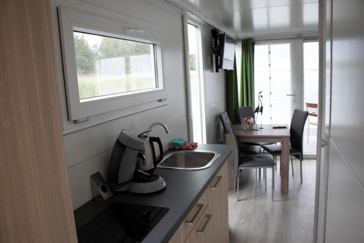 Houseboat Uitzicht Over Veluwemeer, Natuurlokatie, Prachtige Vergezichten Biddinghuizen Eksteriør bilde