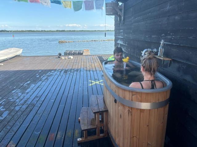 Houseboat Uitzicht Over Veluwemeer, Natuurlokatie, Prachtige Vergezichten Biddinghuizen Eksteriør bilde